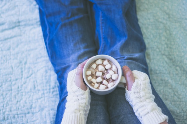 hot chocolate can help you stay hydrated