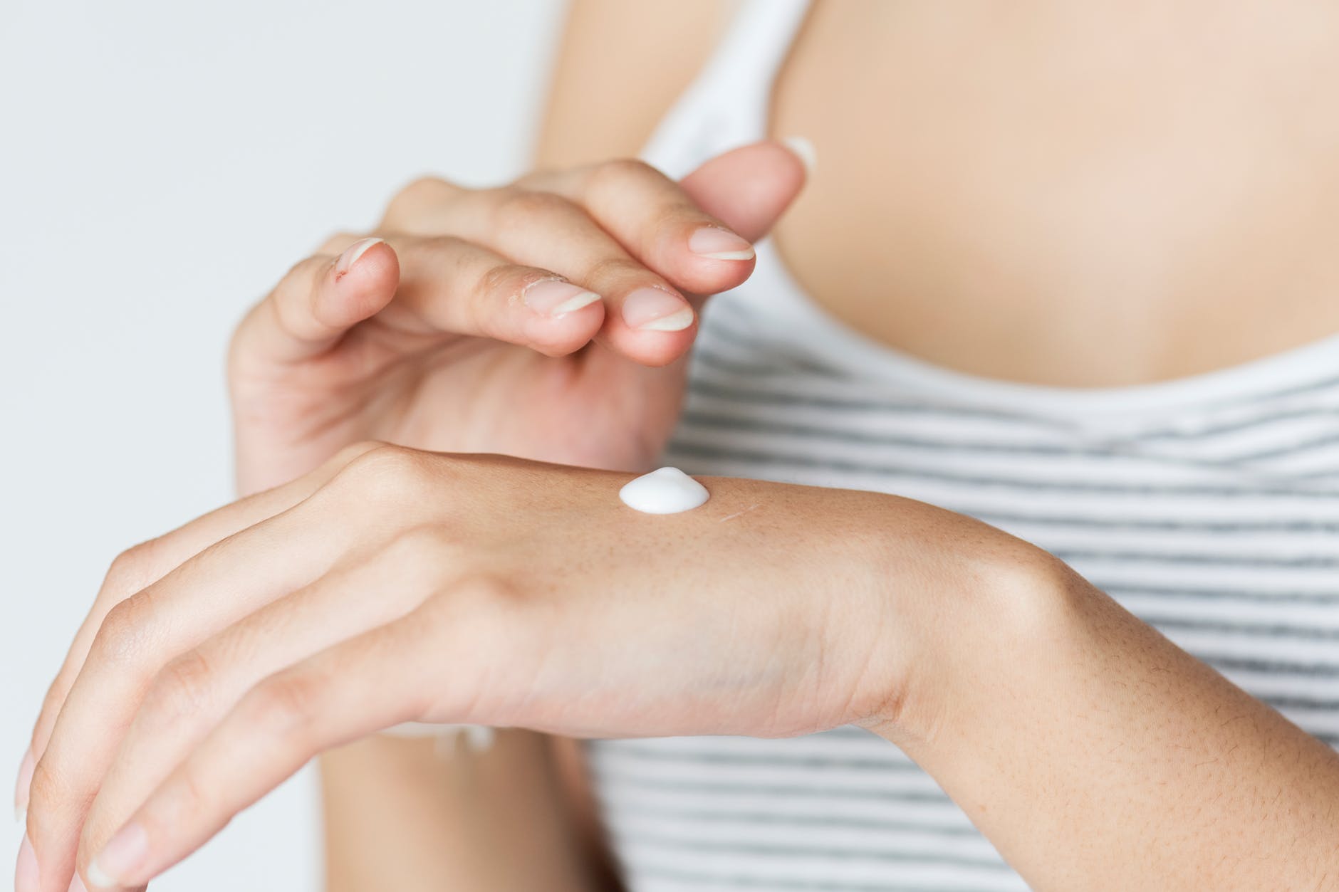 moisturize to stay hydrated