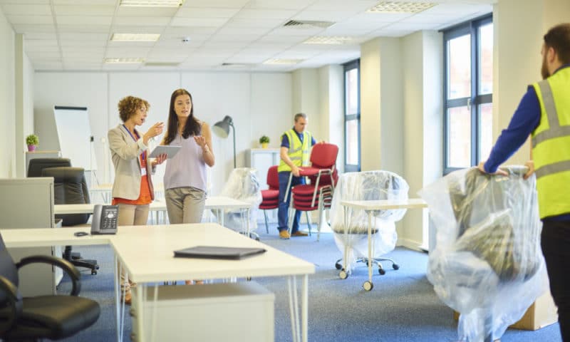 Plan out IT needs for an office move