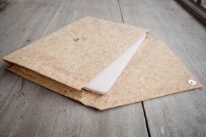 Cork laptop case