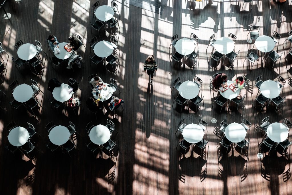 university dining space