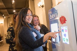 People using the Bevi