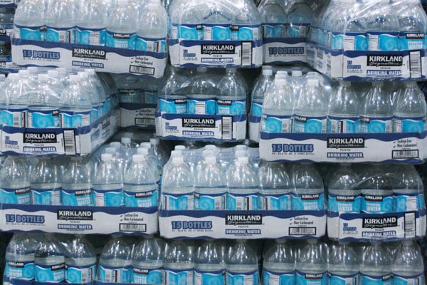 Water bottle packs