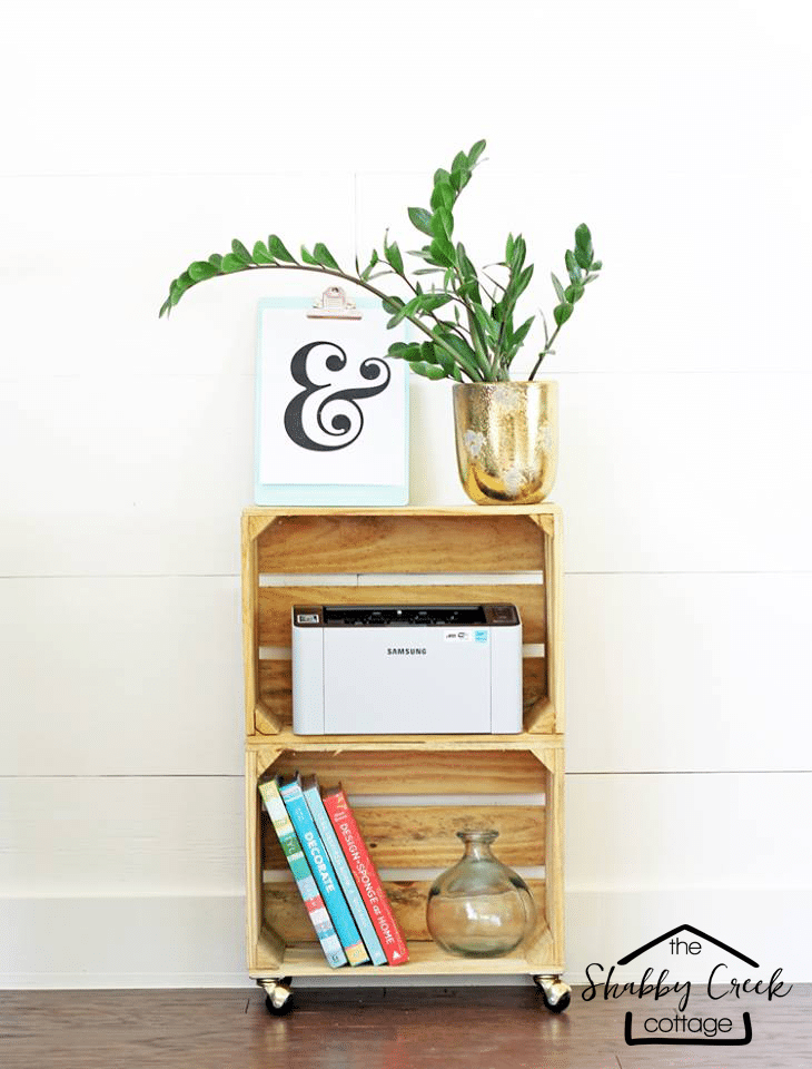 Repurposing wooden crates