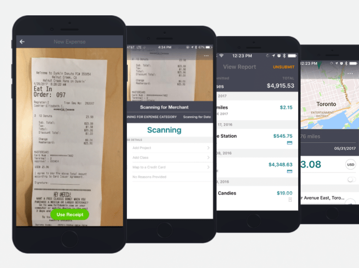 tallie expense report